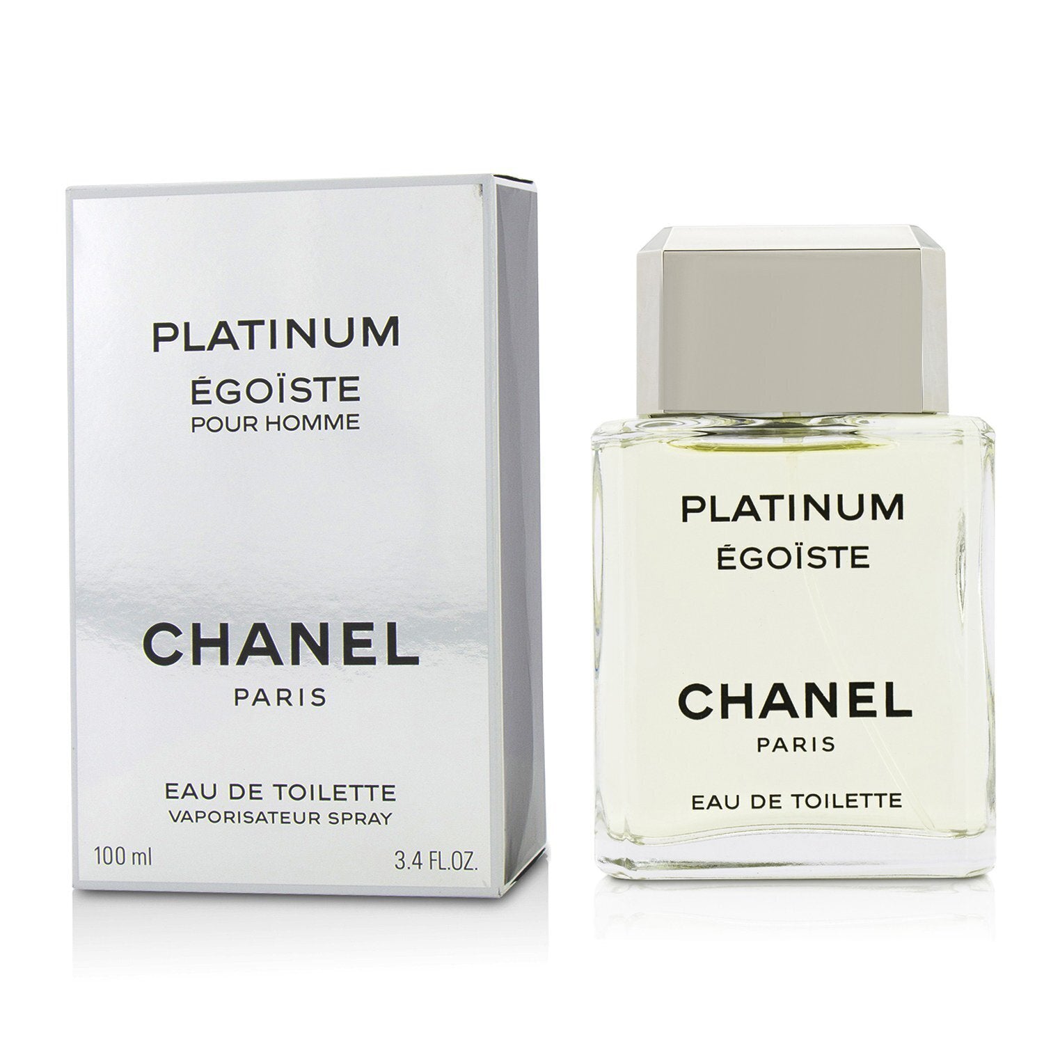 Chanel Egoiste Platinum Eau De Toilette Spray 100ml/3.4oz