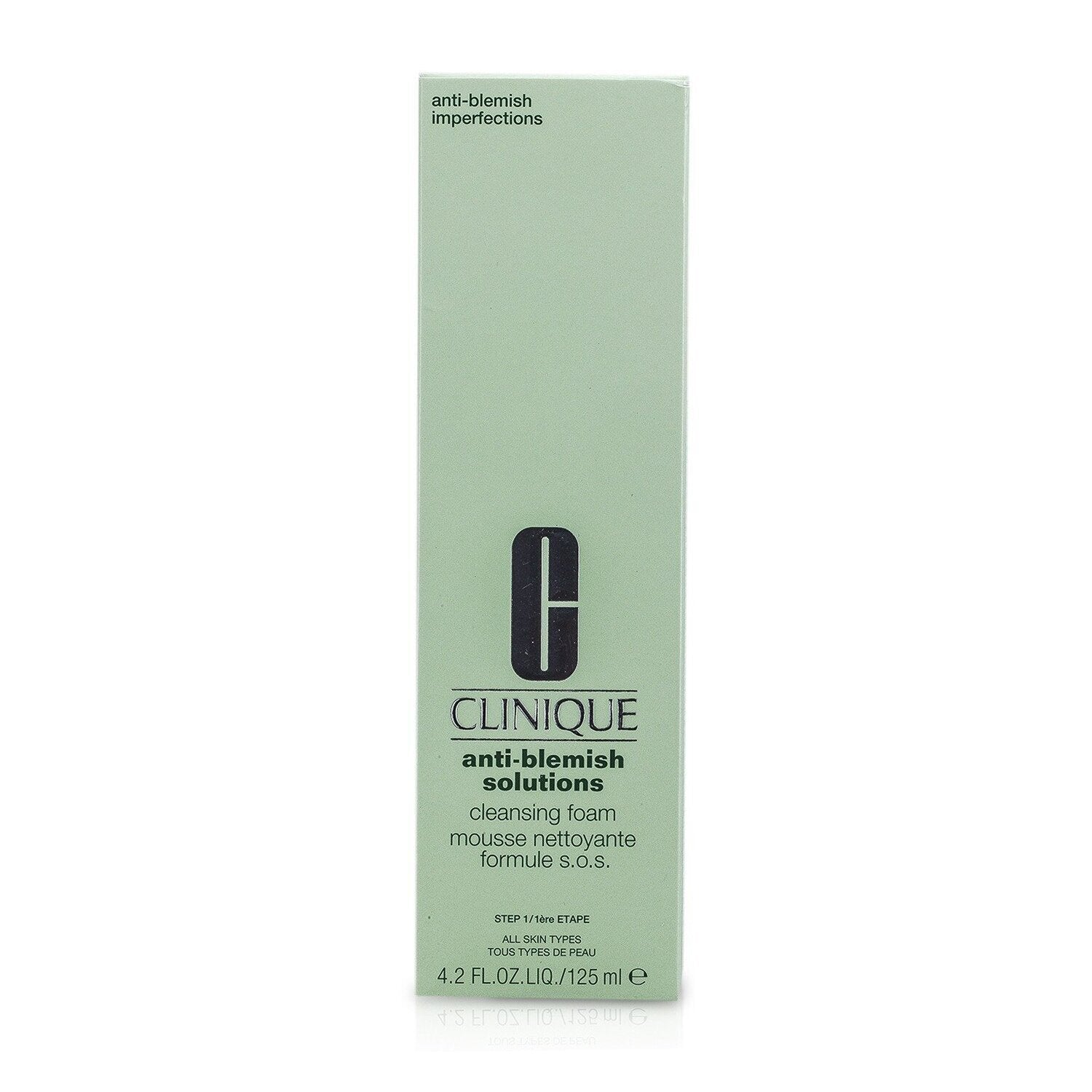 Clinique Anti-Blemish Solutions Cleansing Foam - For All Skin Types 125ml/4.2oz