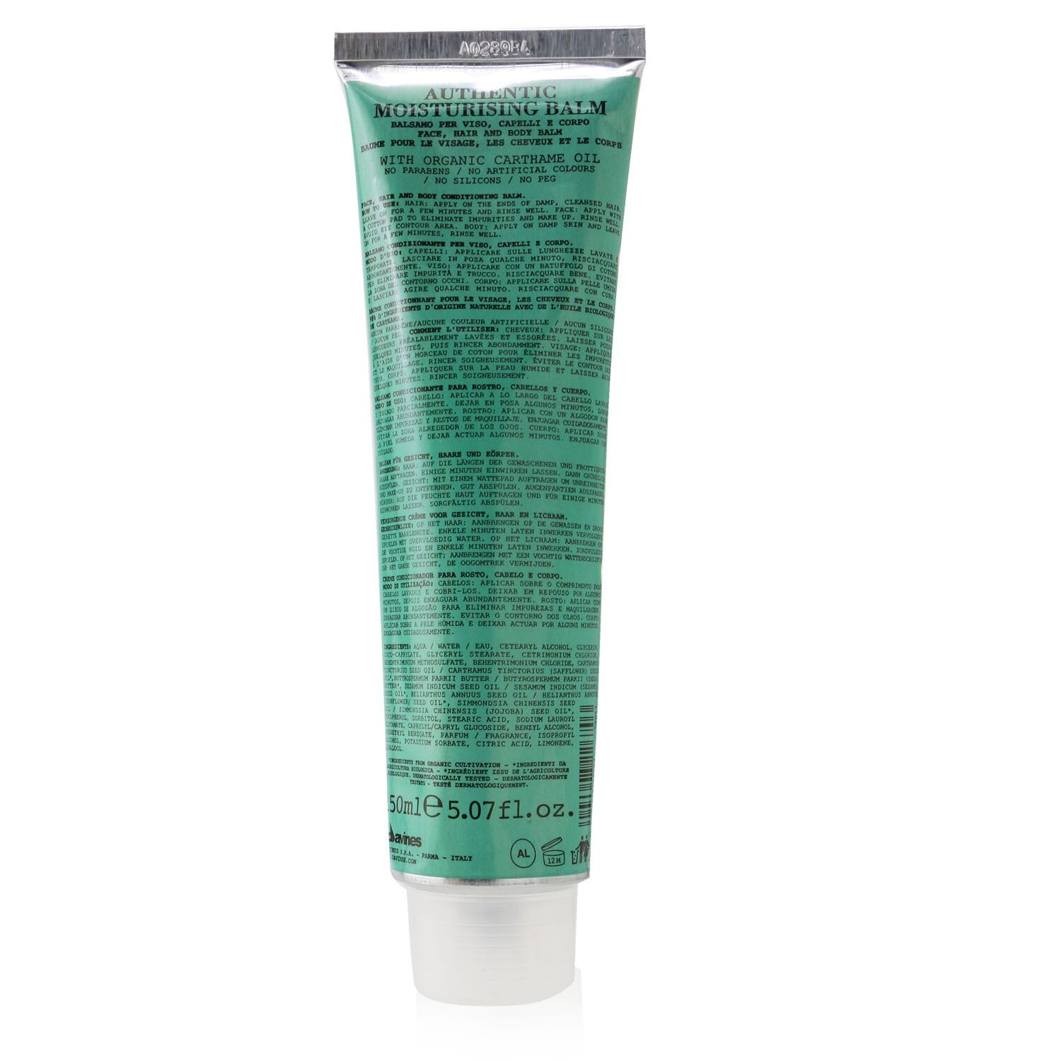 Davines Authentic Moisturising Balm 150ml/5.07oz