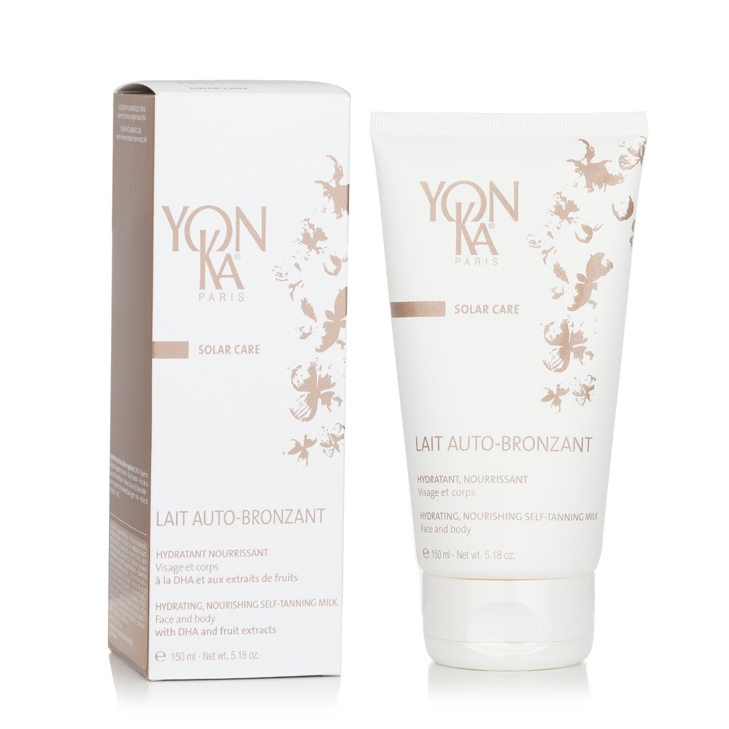 Yonka Solar Care Lait Auto-Bronzant - Hydrating, Nourishing Self-Tanning Milk Wi