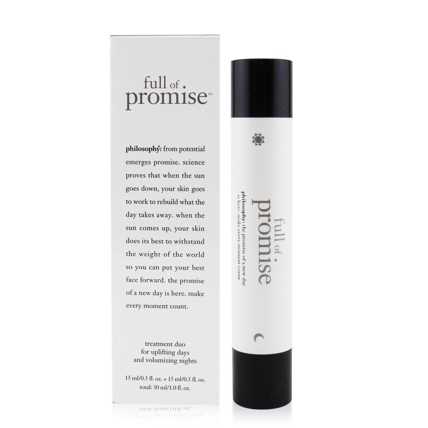 Philosophy Full Of Promise Treatment Duo For Uplifting Days & Voluminizing Night