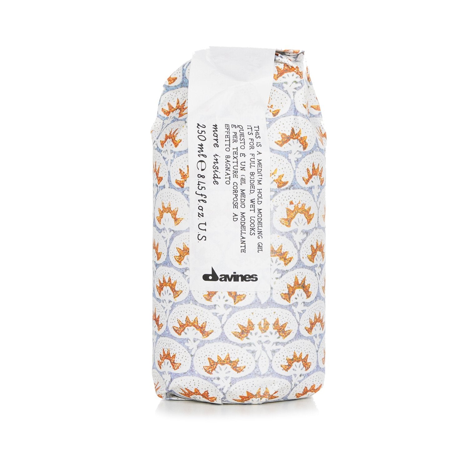 Davines More Inside This Is A Medium Hold Modeling Gel (For Full Bodied, Wet Loo