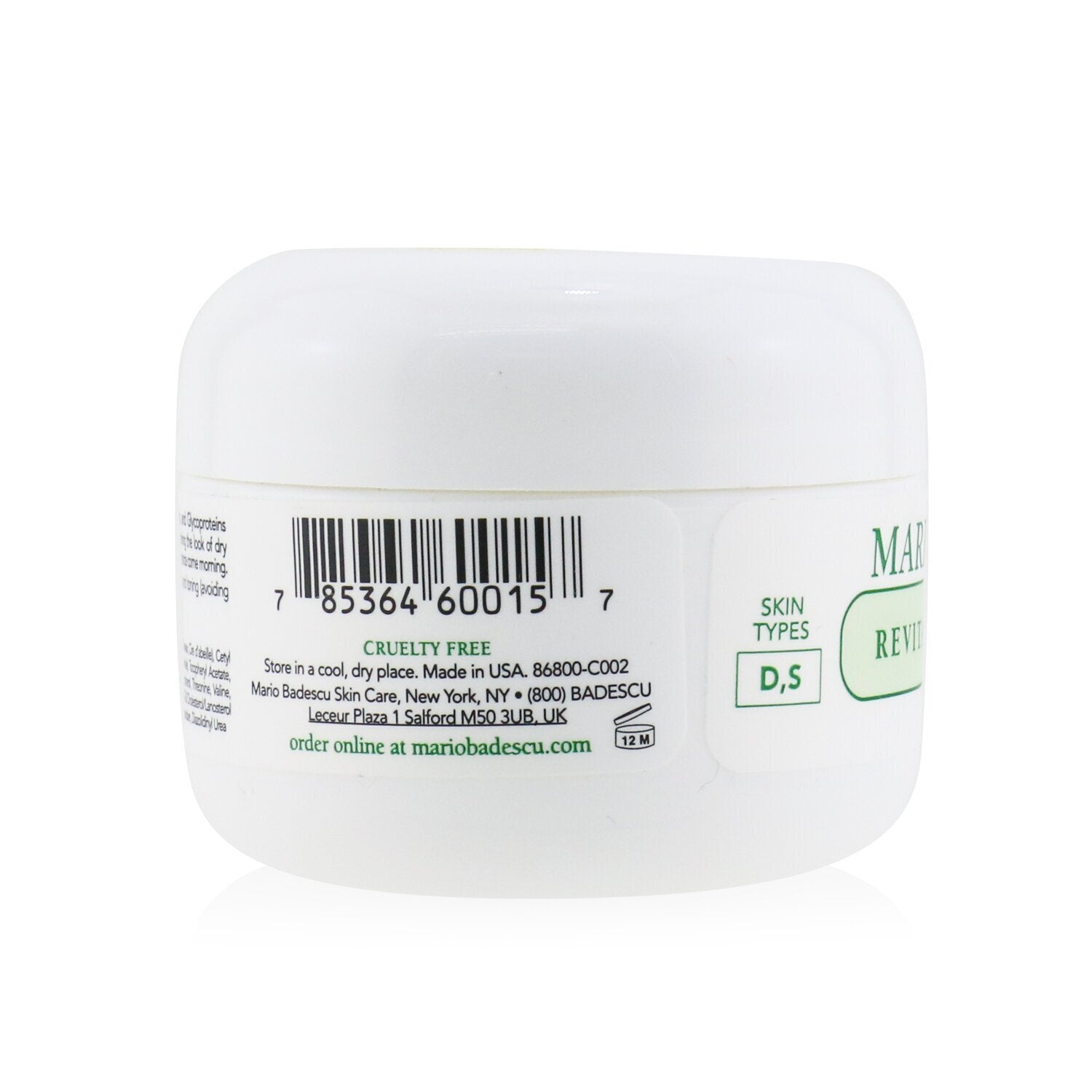 Mario Badescu Revitalin Night Cream - For Dry/ Sensitive Skin Types 29ml/1oz