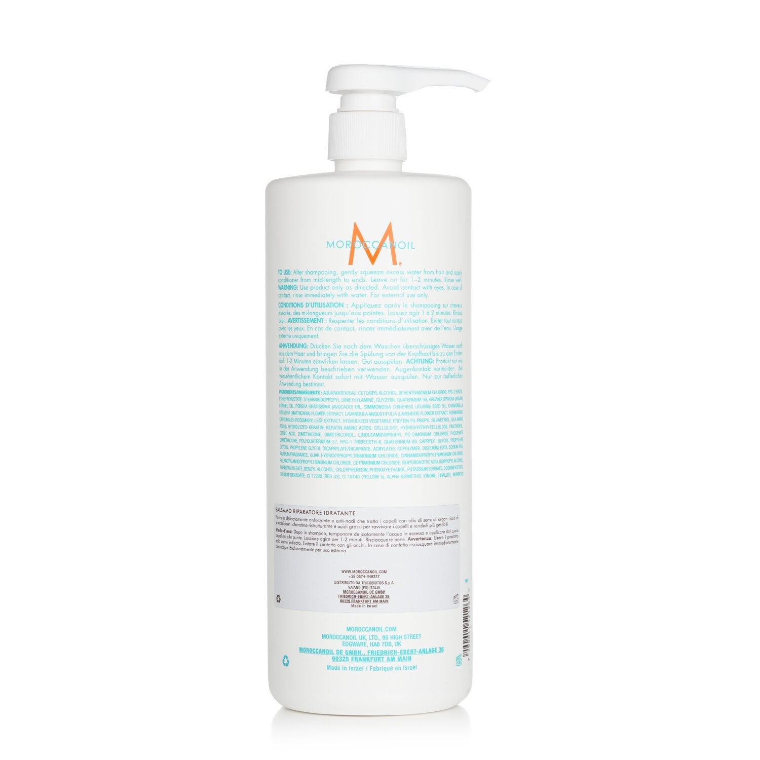 Moroccanoil Moisture Repair Conditioner - For Weakened and Damaged Hair (Salon P