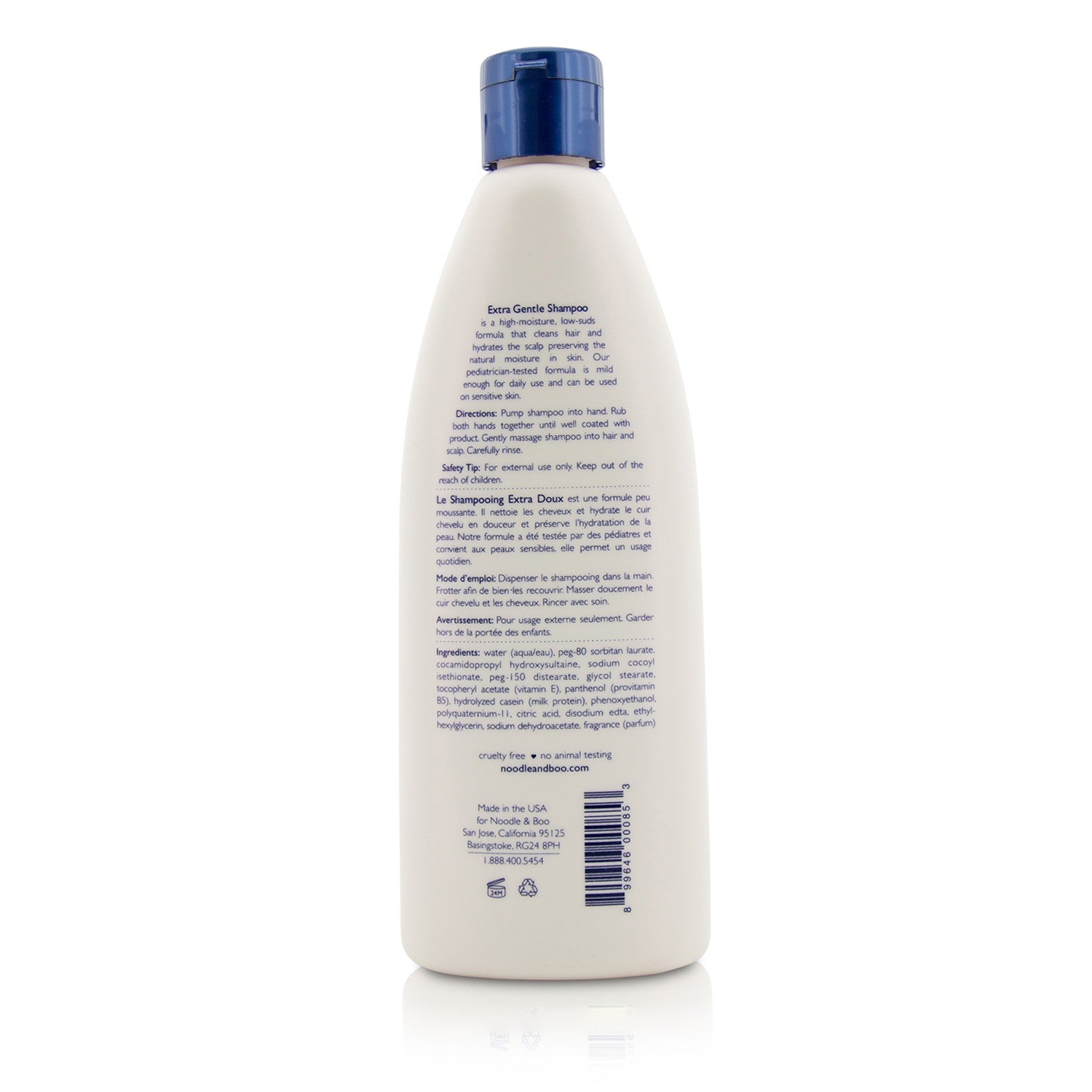 Noodle & Boo Extra Gentle Shampoo (For Sensitive Scalps and Delicate Hair) 473m