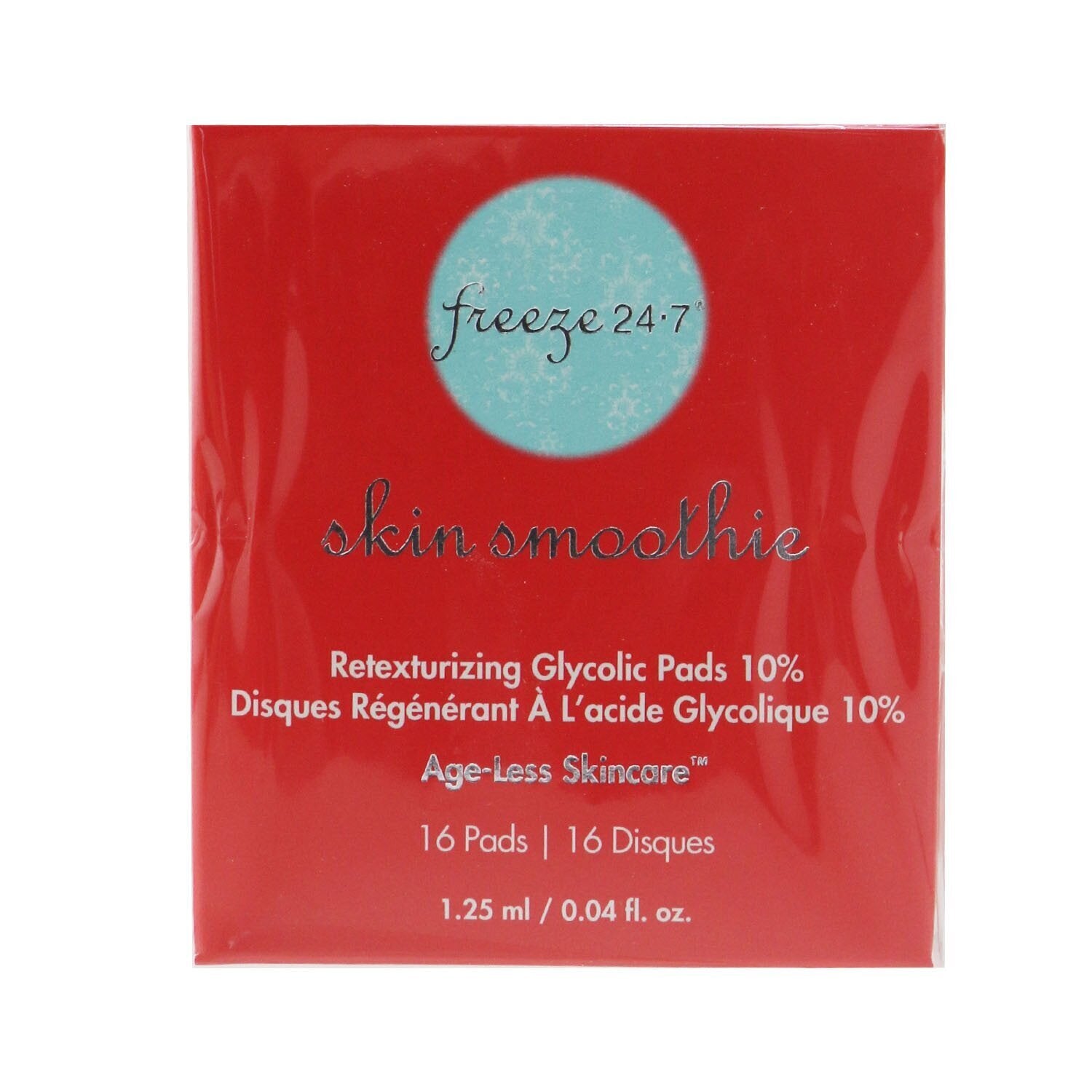 Freeze 24/7 Skin Smoothie Retexturizing Glycolic Pads 10% 16 Pads