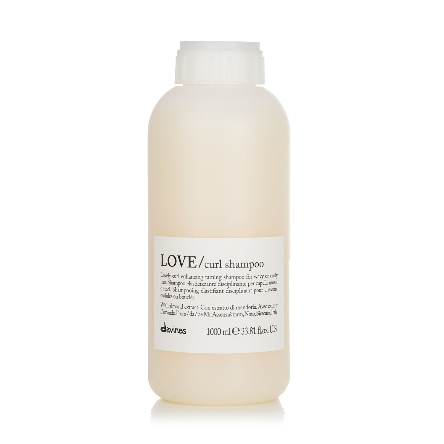Davines Love Lovely Curl Enhancing Shampoo (For Wavy or Curly Hair) 1000ml/33.8o