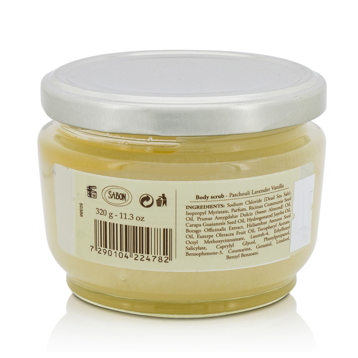 Sabon Body Scrub - Patchouli Lavender Vanilla 320g/11.3oz