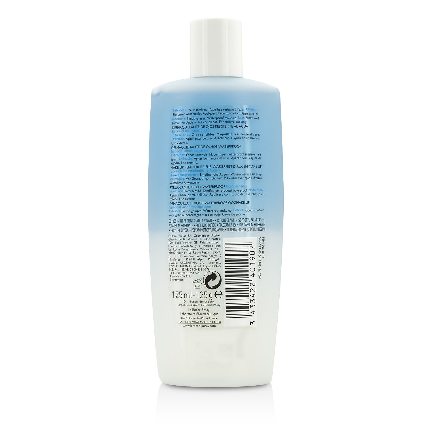 Cleanser Respectissime Waterproof Eye Makeup Remover 125ml/4oz