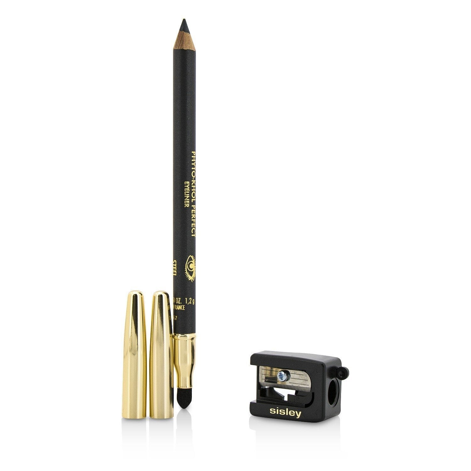 Sisley Phyto Khol Perfect Eyeliner (With Blender and Sharpener) - # Steel 1.2g/0