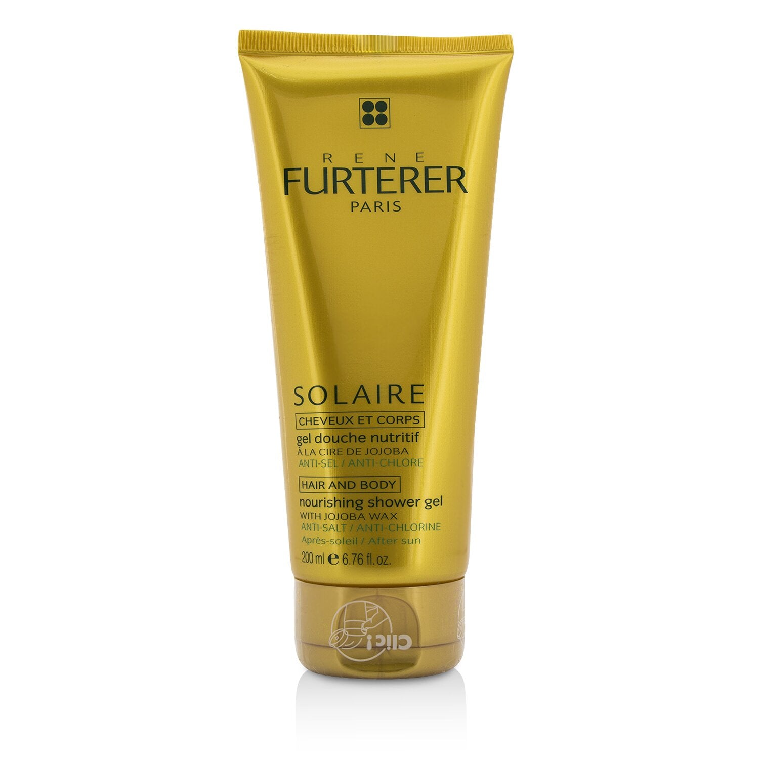 Rene Furterer Solaire Nourishing Shower Gel with Jojoba Wax (Hair and Body) 200m