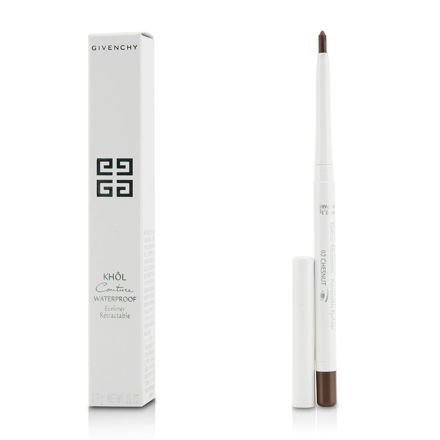 Givenchy Khol Couture Waterproof Retractable Eyeliner - # 02 Chestnut 0.3g/0.01o