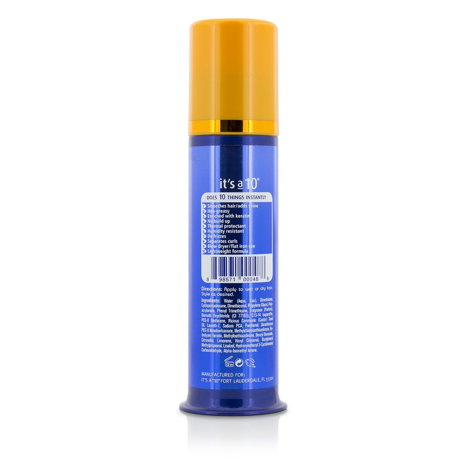 It's A 10 Miracle Leave-In Potion Plus Keratin 100ml/3.4oz