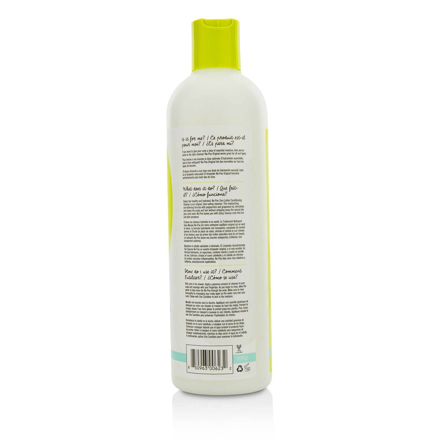 DevaCurl No-Poo Original (Zero Lather Conditioning Cleanser - For Curly Hair) 35