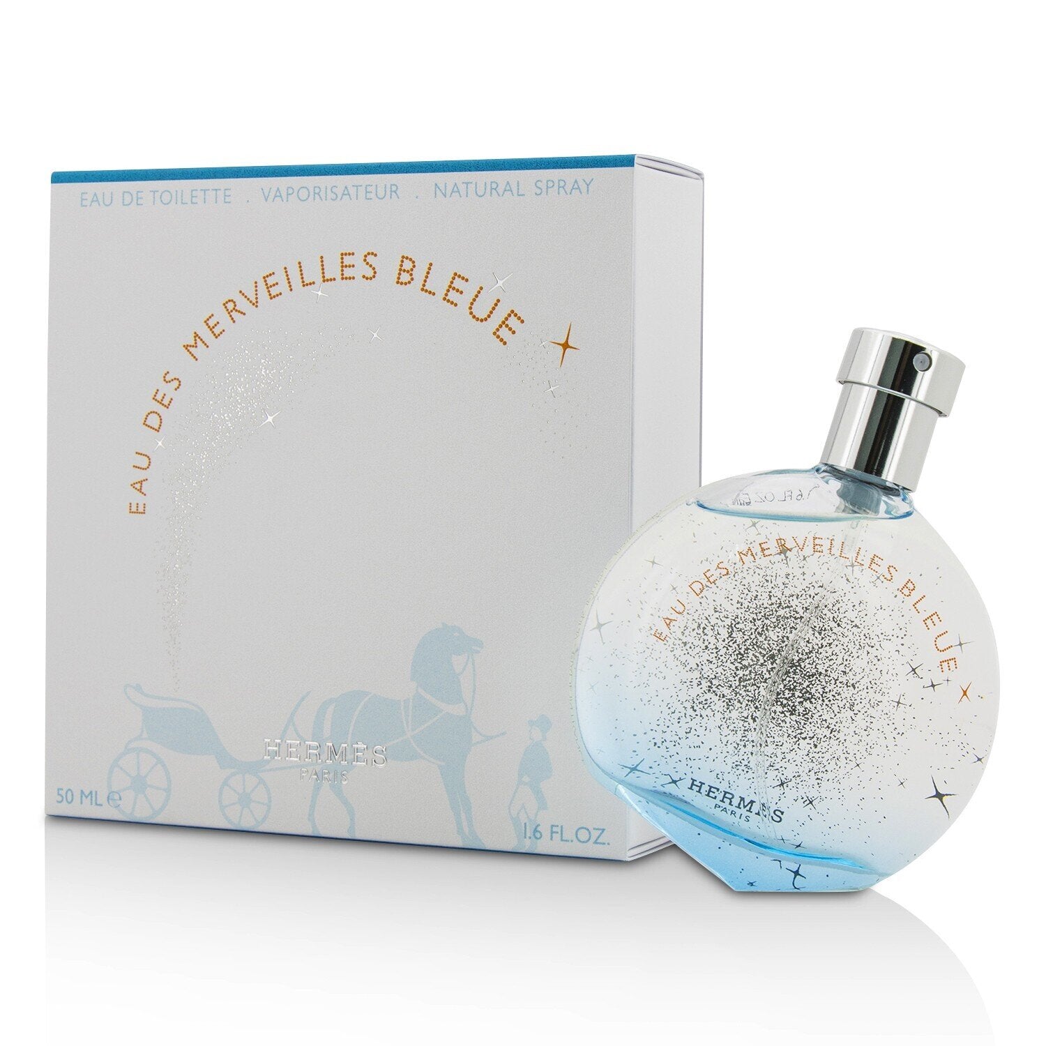 Hermes Eau Des Merveilles Bleue Eau De Toilette Spray 50ml/1.6oz