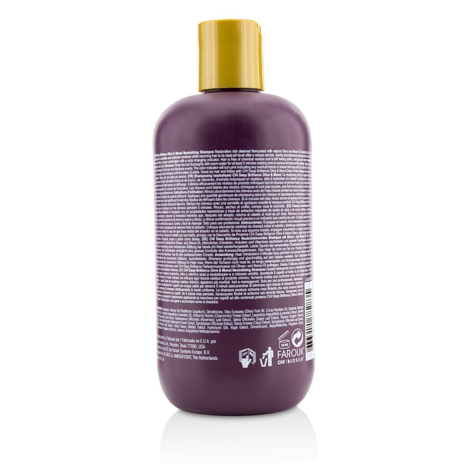 CHI Deep Brilliance Olive & Monoi Neutralizing Shampoo 355ml/12oz