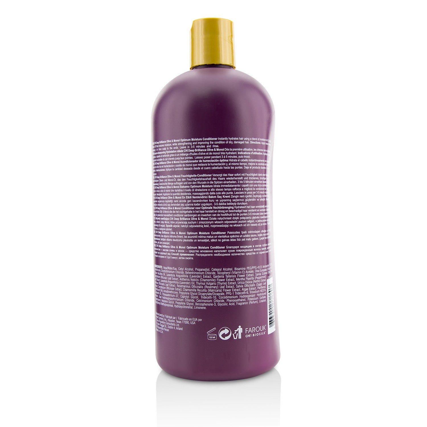 CHI Deep Brilliance Olive & Monoi Optimum Moisture Conditioner 946ml/32oz