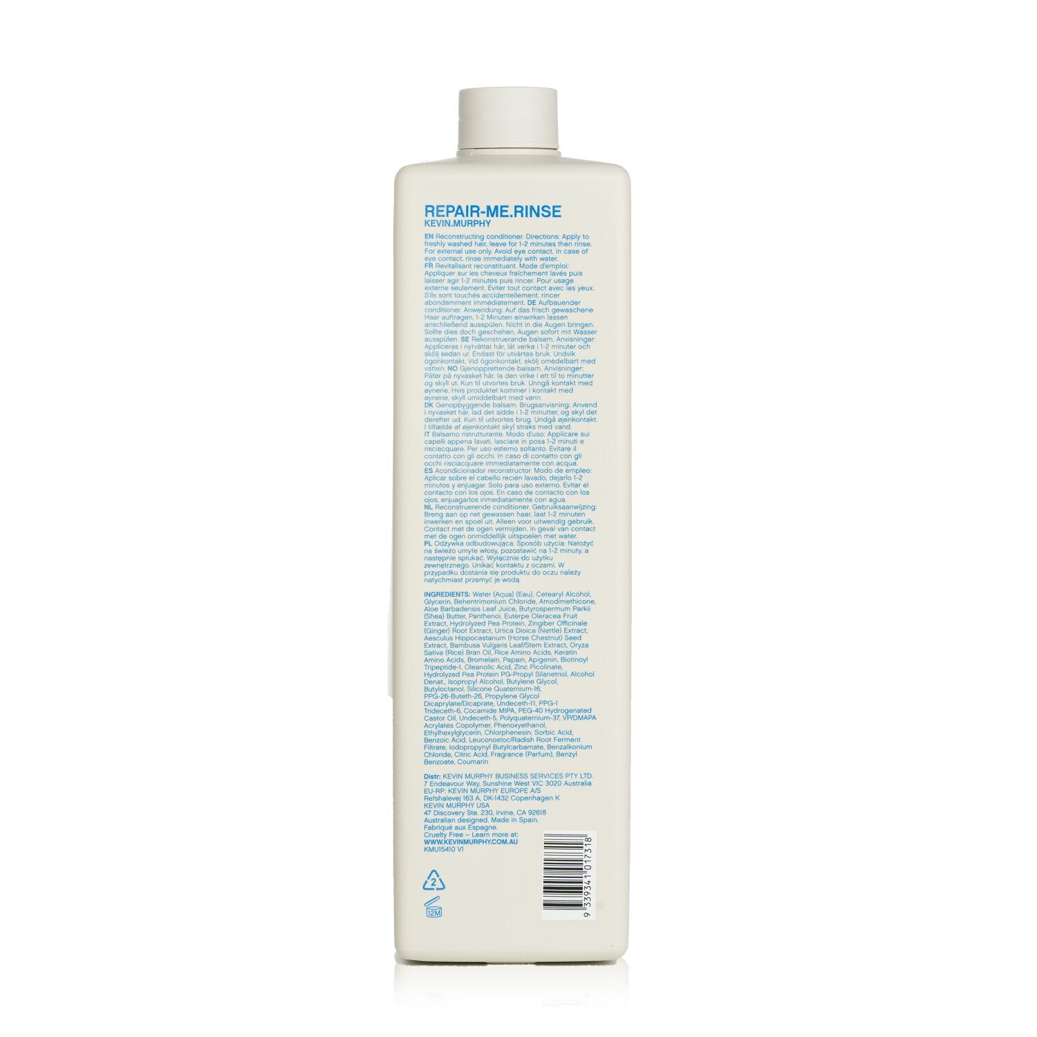 Kevin.Murphy Repair-Me.Rinse (Reconstructing Stregthening Conditioner) 1000ml/33