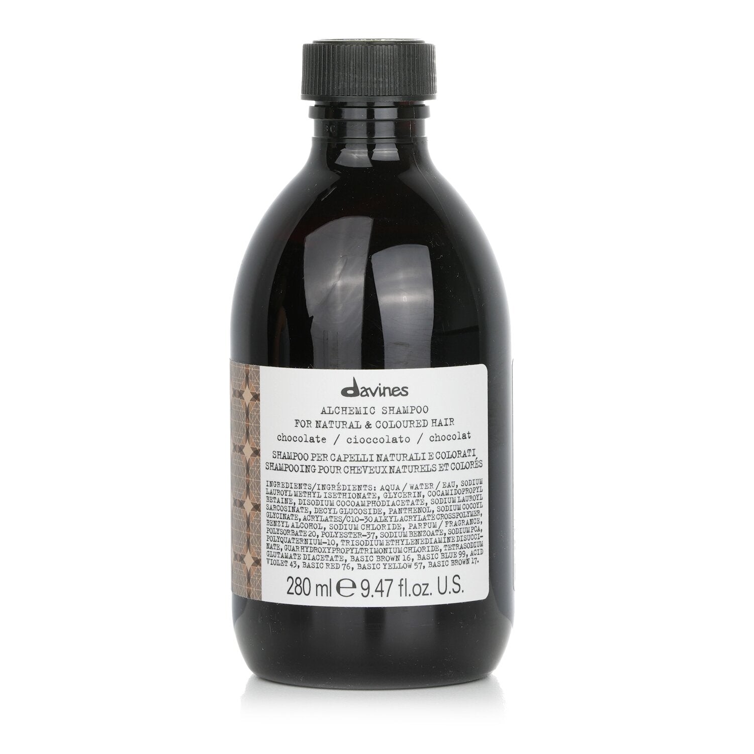 Davines Alchemic Shampoo - # Chocolate (For Natural & Coloured Hair) 280ml/9.46o