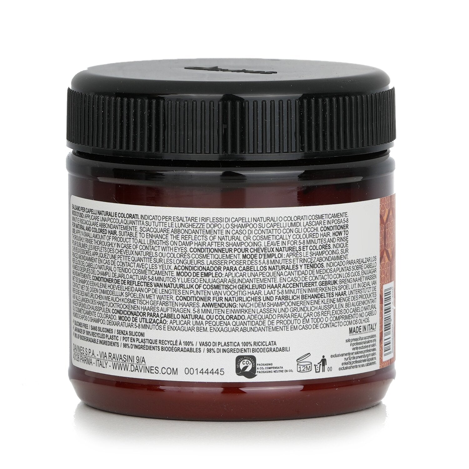 Davines Alchemic Conditioner - # Copper (For Natural & Coloured Hair) 250ml/8.84
