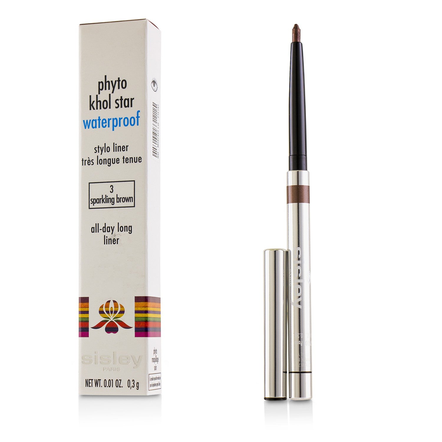 Sisley Phyto Khol Star Waterproof - # 3 Sparkling Brown 0.3g/0.01oz