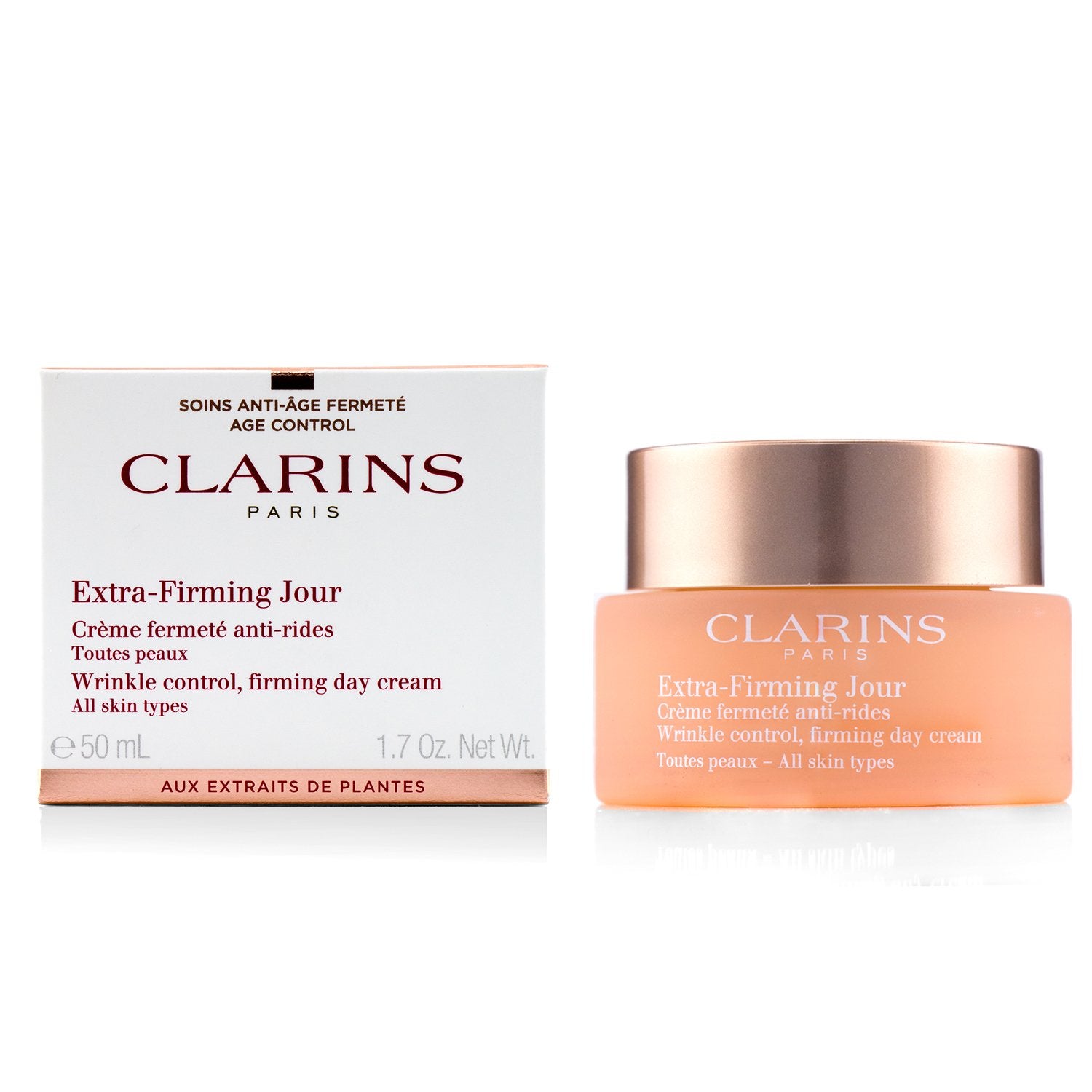 Clarins Extra-Firming Jour Wrinkle Control, Firming Day Cream - All Skin Types 5