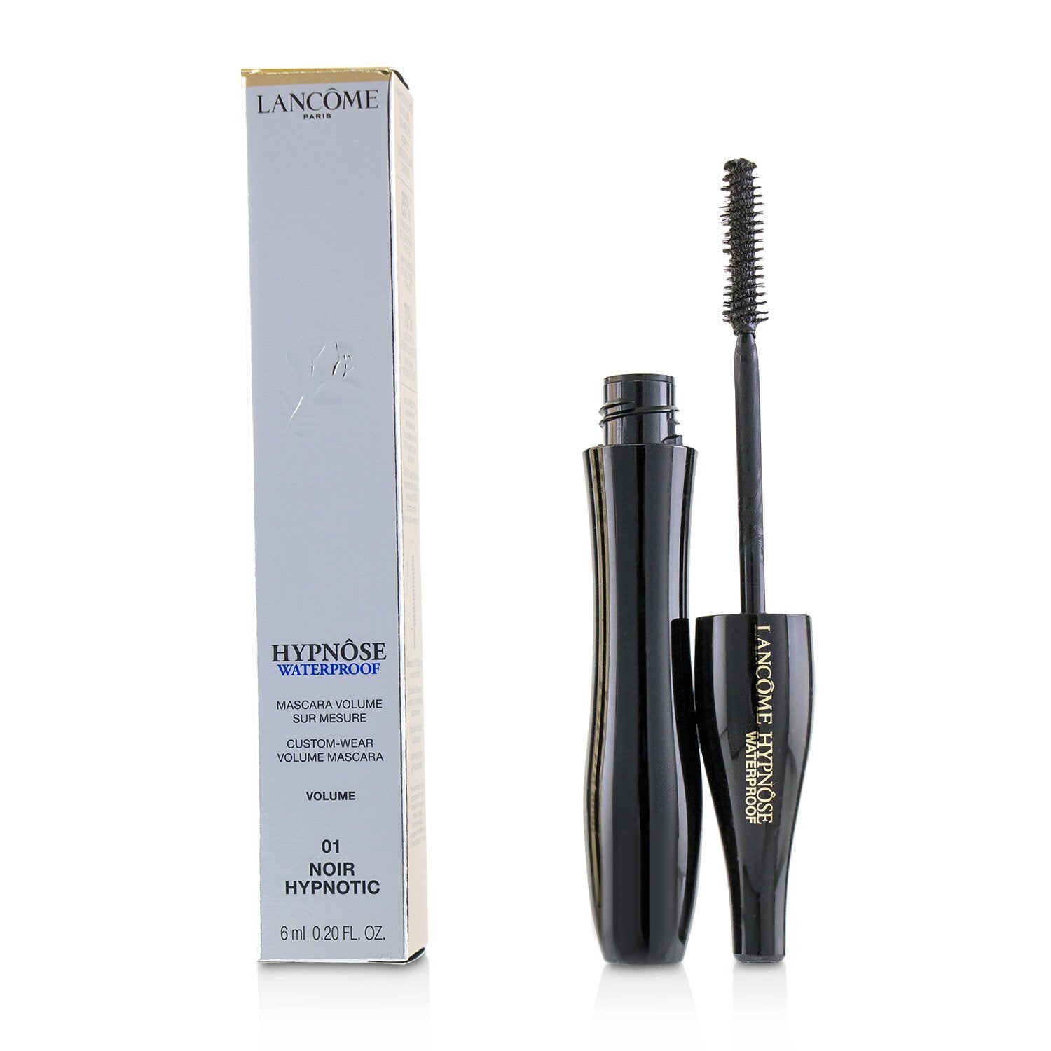 Lancome Hypnose Waterproof Custom Wear Volume Mascara - # 01 Noir Hypnotic 6ml/