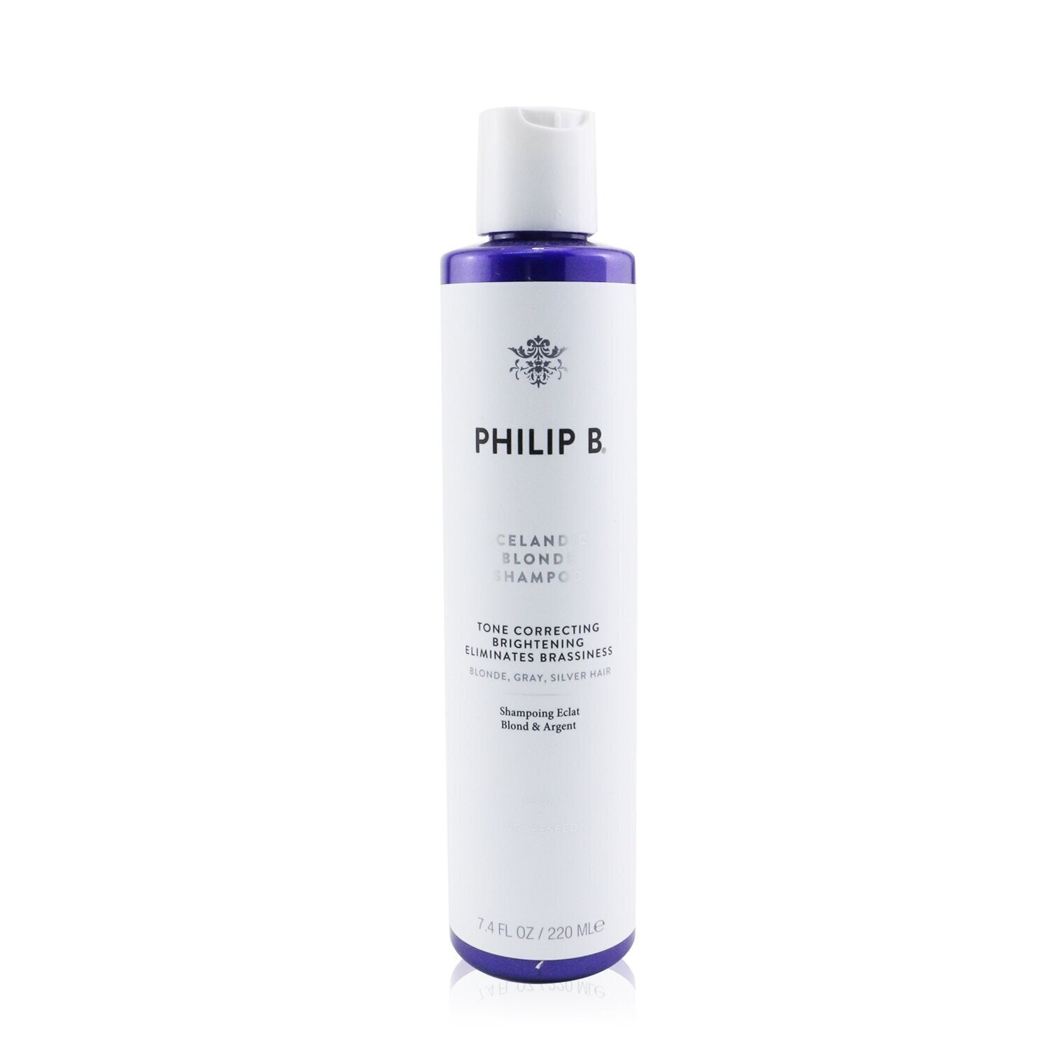 Philip B Icelandic Blonde Shampoo (Tone Correcting Brightening Eliminates Brassi