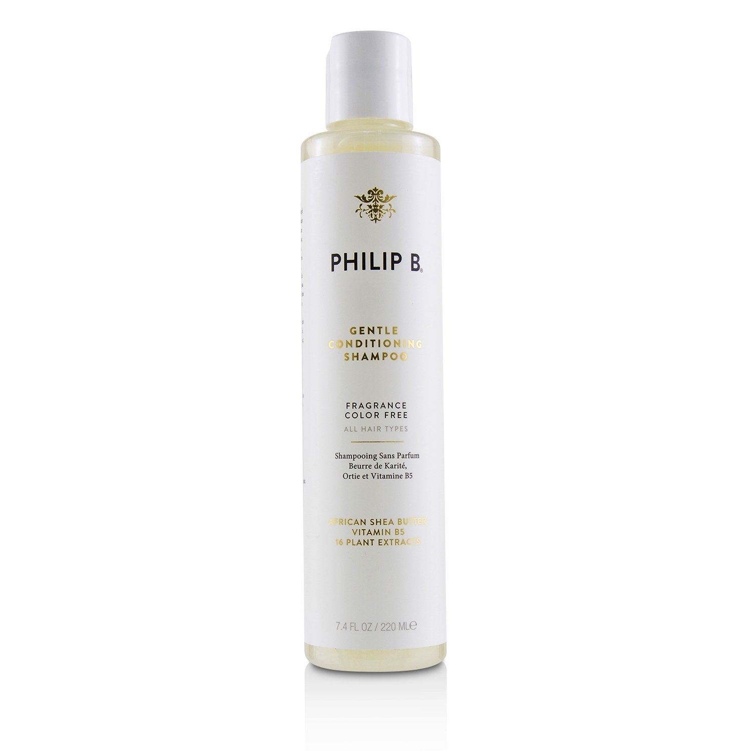 Philip B Gentle Conditioning Shampoo (Fragrance Color Free - All Hair Types) 220