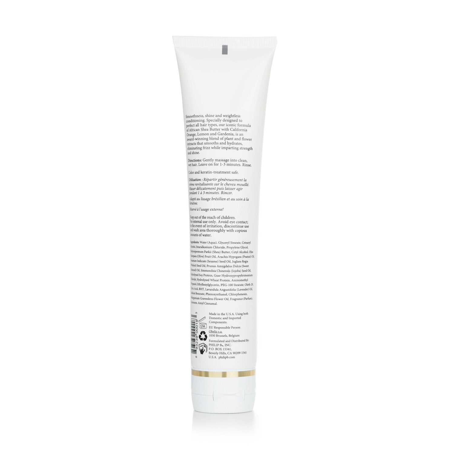 Philip B Lightweight Deep Conditioner - # Paraben-Free Formula (Hydrating Detang