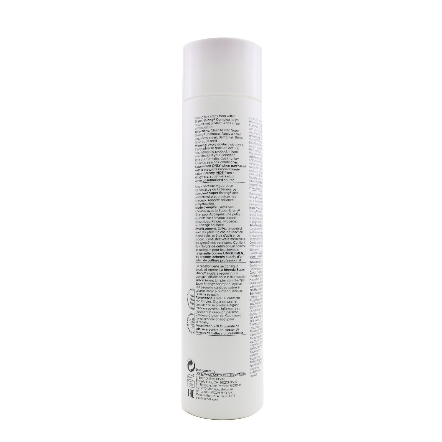 Paul Mitchell Super Strong Conditioner (Strengthens - Rebuilds) 300ml/10.14oz