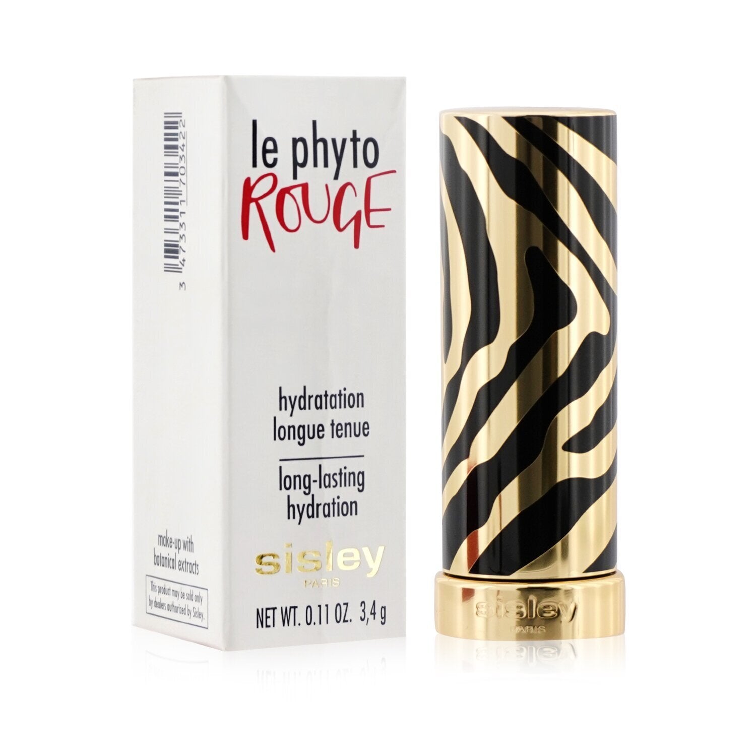 Sisley Le Phyto Rouge Long Lasting Hydration Lipstick - # 11 Beige Tahiti 3.4g/0