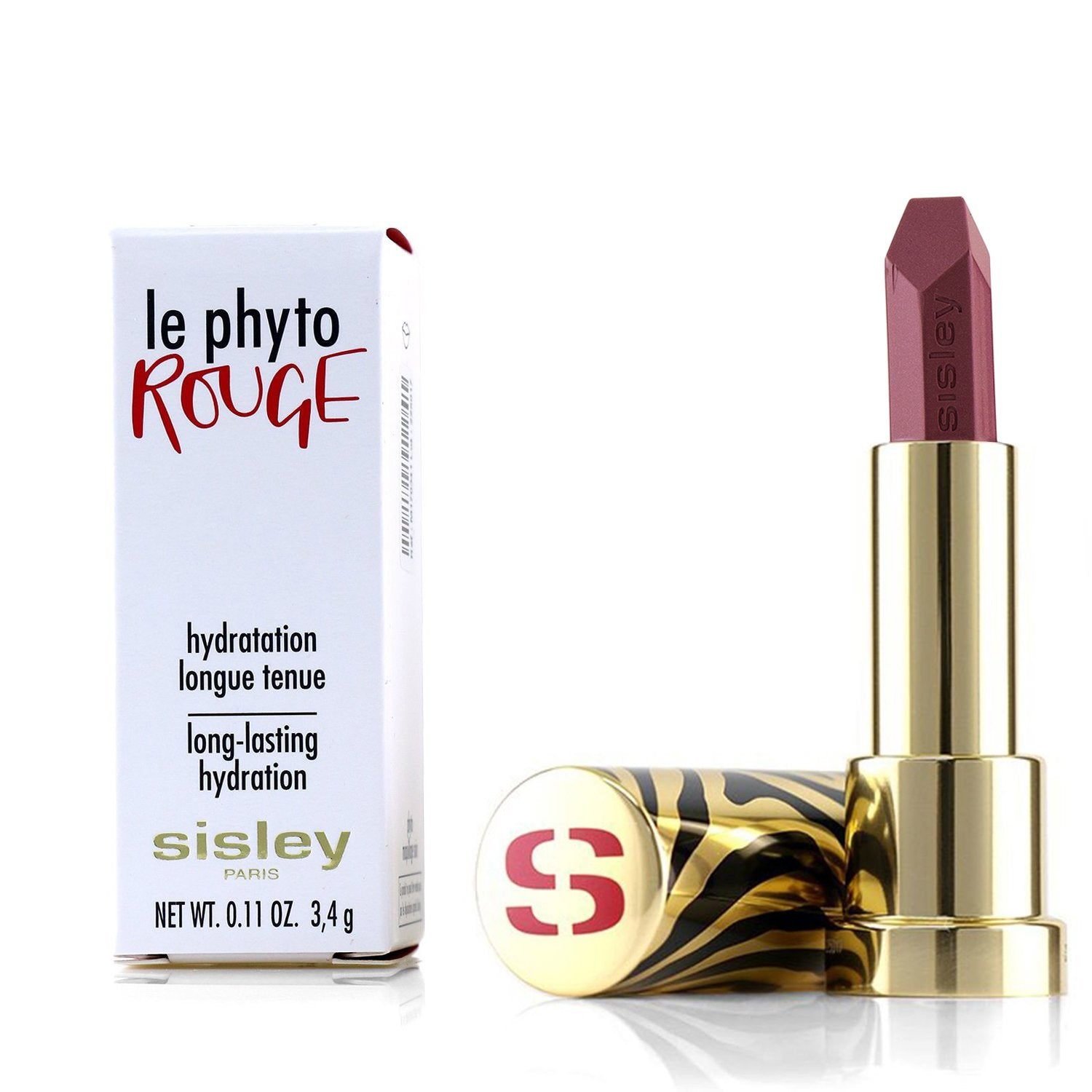 Sisley Le Phyto Rouge Long Lasting Hydration Lipstick - # 21 Rose Noumea 3.4g/0.