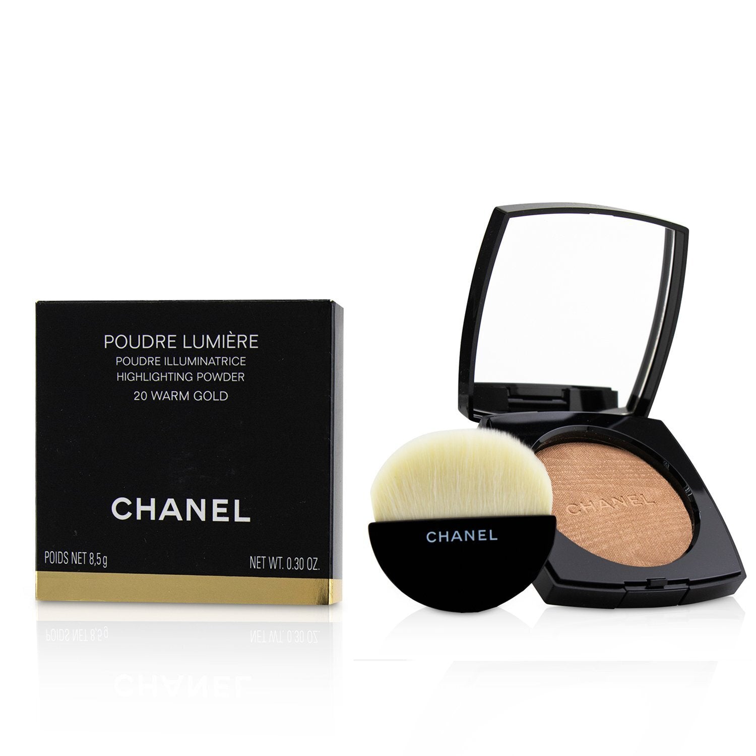 Chanel Poudre Lumiere Highlighting Powder - # 20 Warm Gold 8.5g/0.3oz