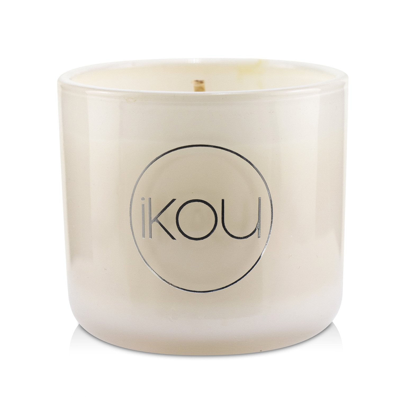 iKOU Essentials Aromatherapy Natural Wax Candle Glass - Joy (Australian White Fl