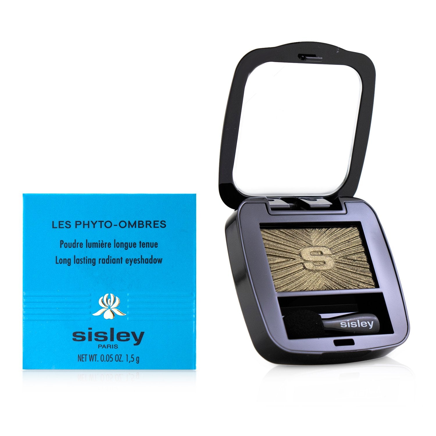 Sisley Les Phyto Ombres Long Lasting Radiant Eyeshadow - # 25 Metallic Khaki 1.