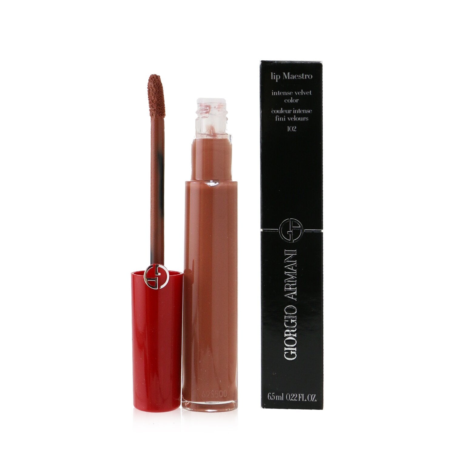 Giorgio Armani Lip Maestro Intense Velvet Color (Liquid Lipstick) - # 102 (Sands
