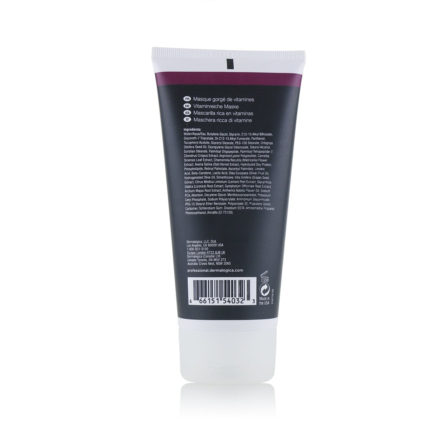 Dermalogica Age Smart MultiVitamin Power Recovery Masque PRO (Salon Size) 177ml/