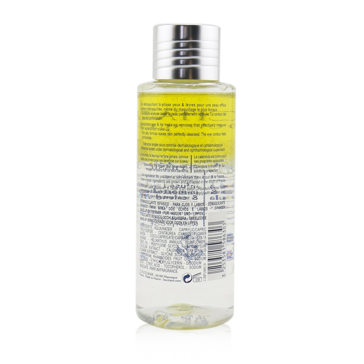 L'Occitane Make-Up Remover For Eyes & Lips Bi-Phasic (For All Skin Types, Even S