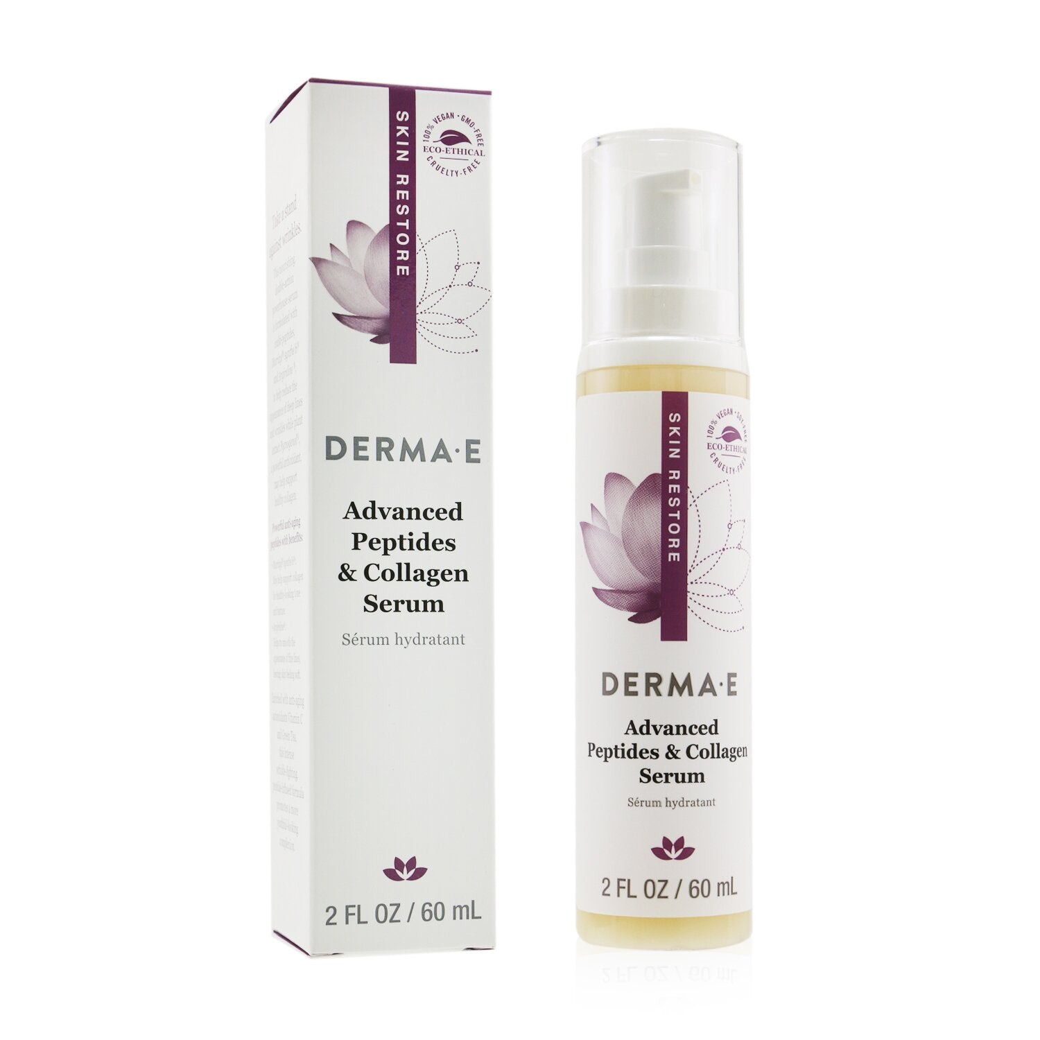 Derma E Skin Restore Advanced Peptides & Collagen Serum 60ml/2oz