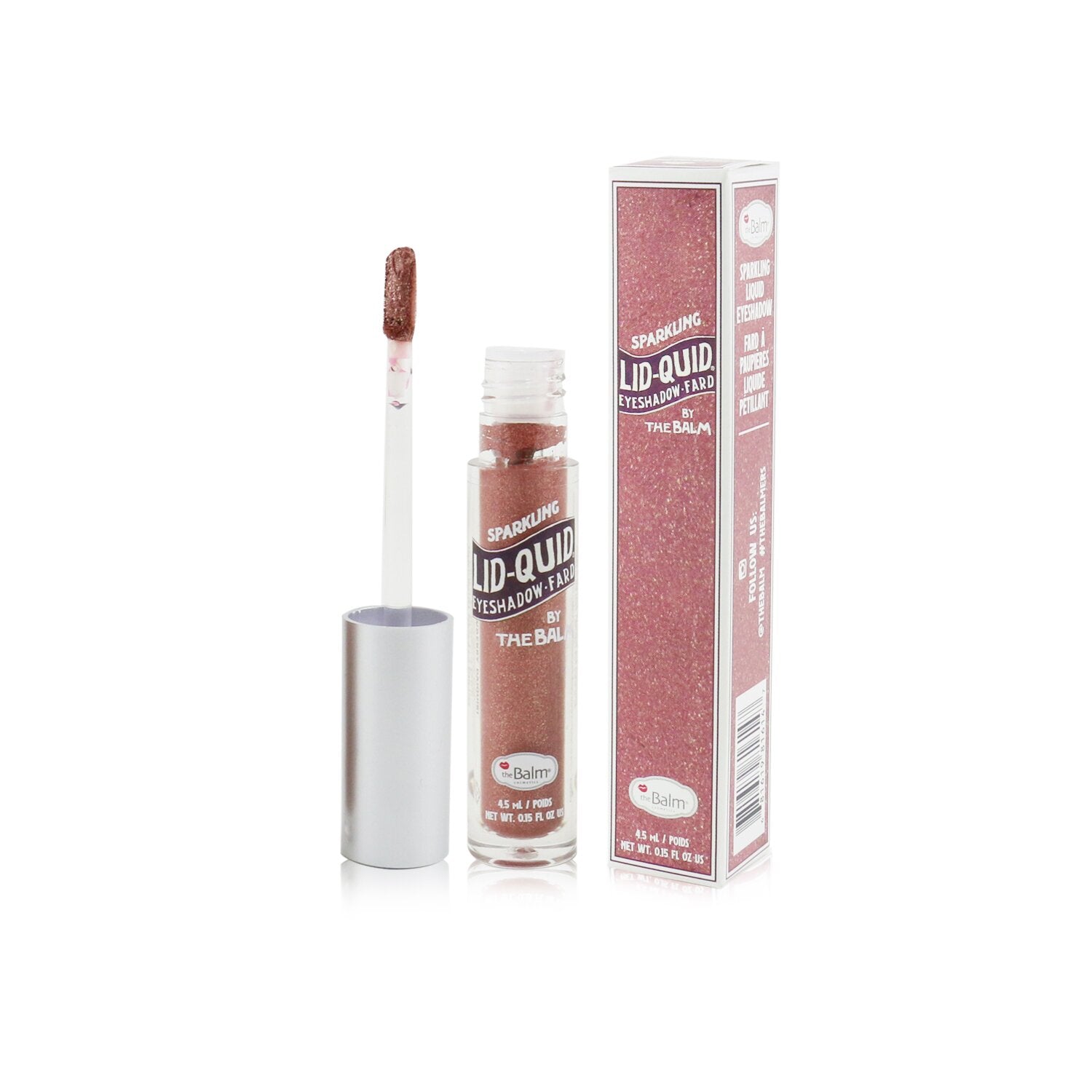 TheBalm Lid Quid Sparkling Liquid Eyeshadow - # Strawberry Daiquiri 4.5ml/0.15oz