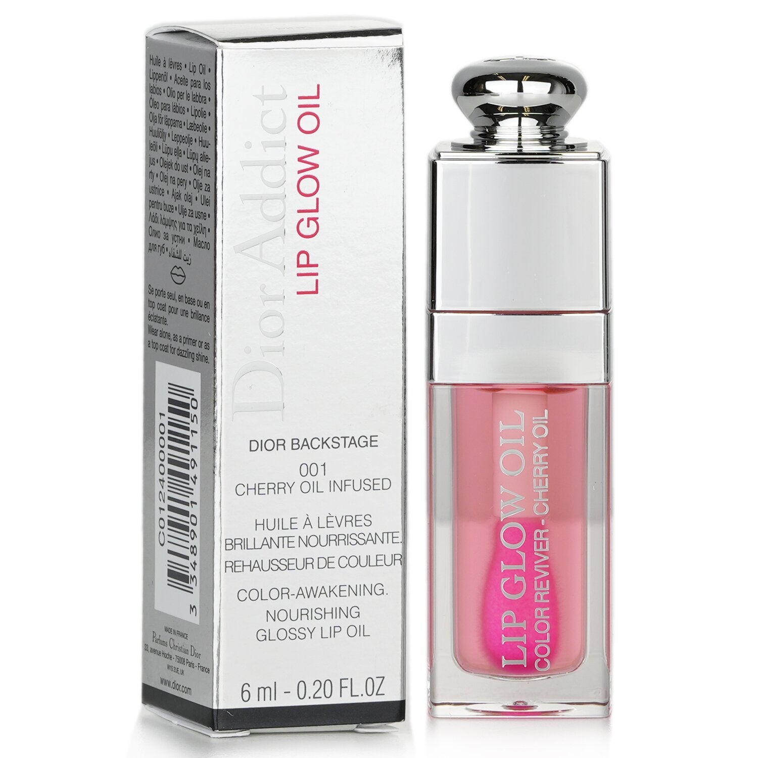 Christian Dior Dior Addict Lip Glow Oil - # 001 Pink 6ml/0.2oz