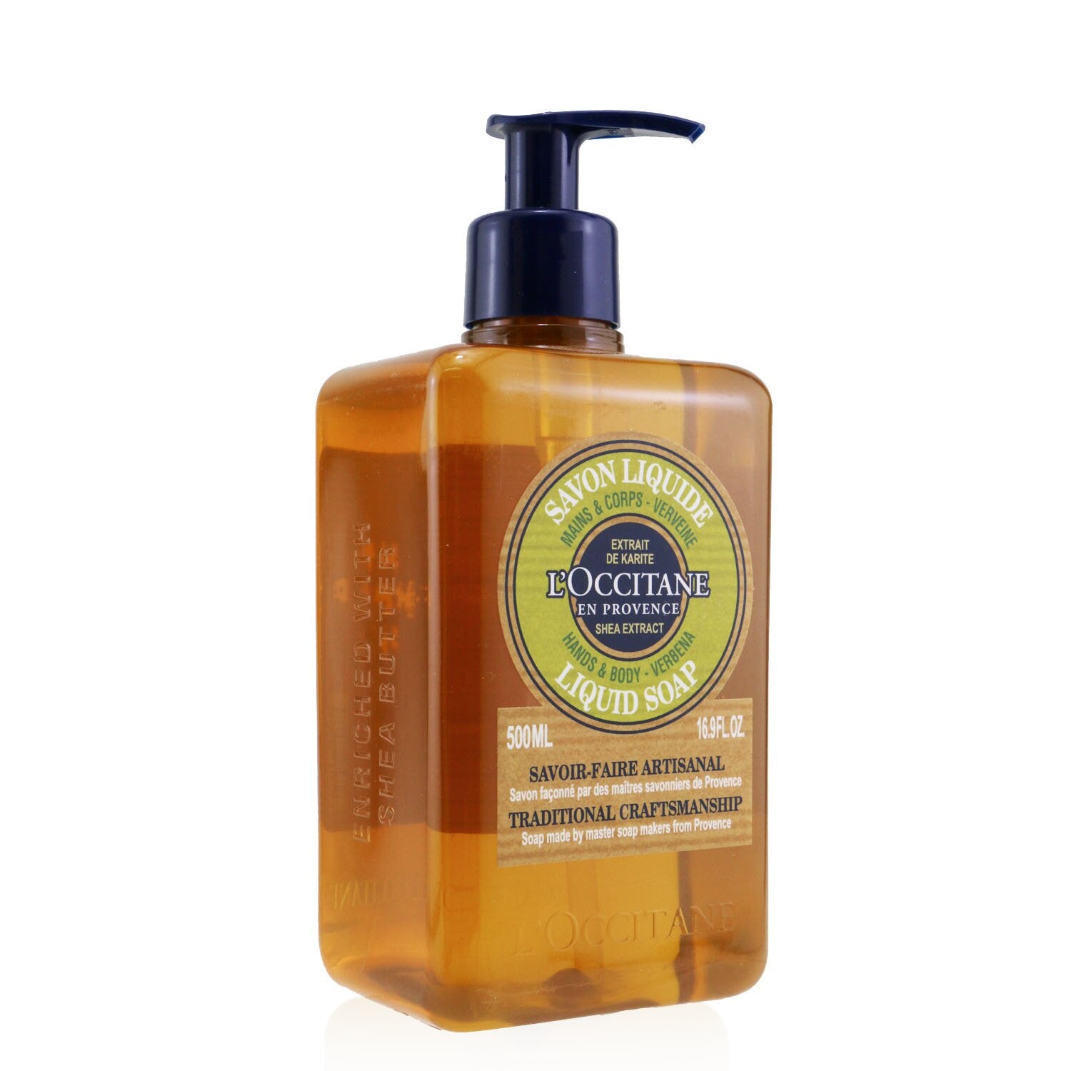L'Occitane Verveine (Verbena) Liquid Soap For Hands & Body 500ml/16.9oz