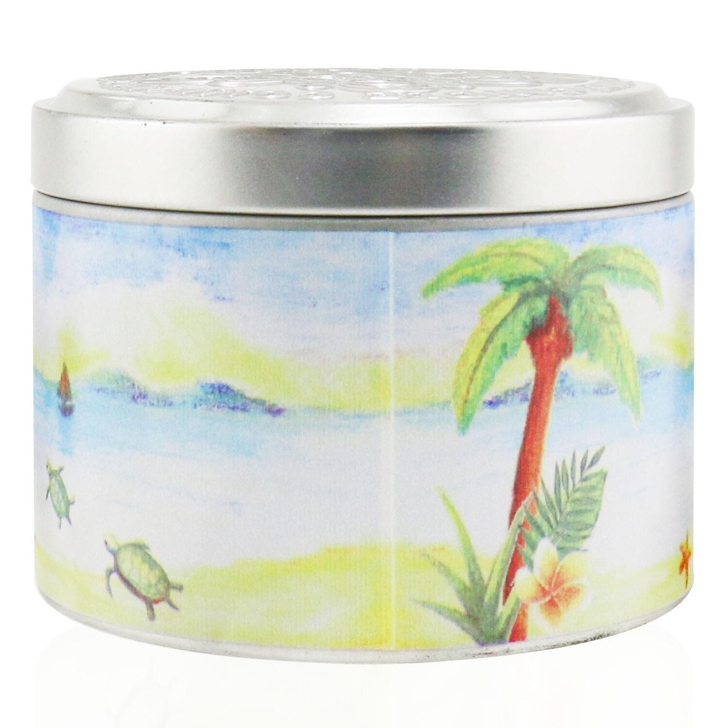 Carroll & Chan 100% Beeswax Tin Candle - Green Seas (8x6) cm