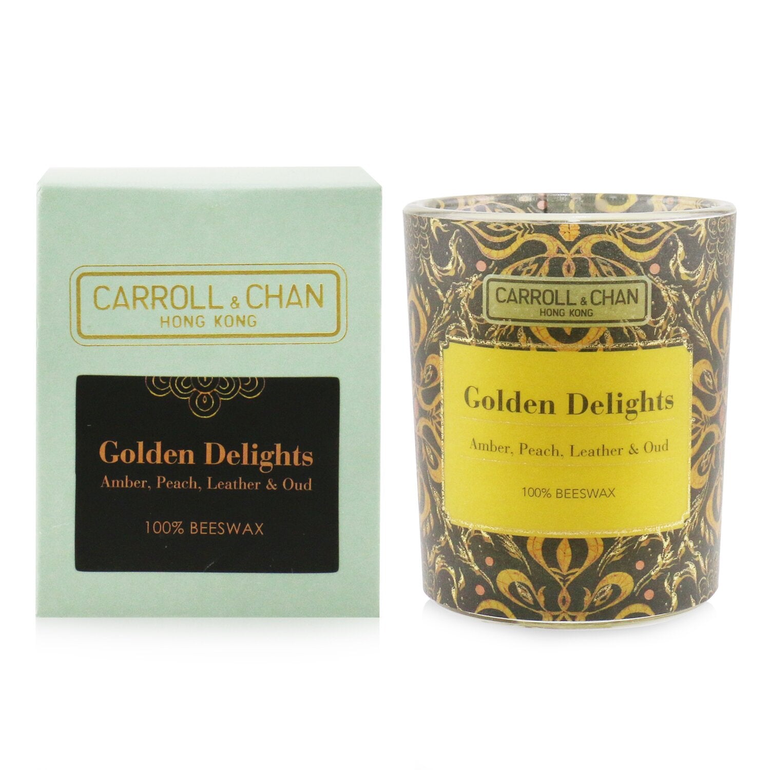 Carroll & Chan 100% Beeswax Votive Candle - Golden Delights 65g/2.3oz
