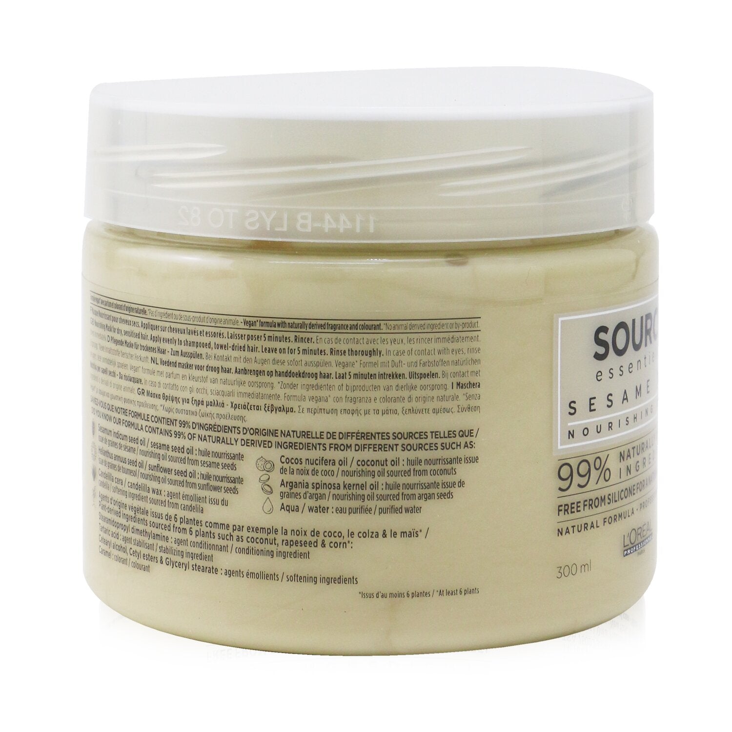 L'Oreal Professionnel Source Essentielle Sesame Oil Nourishing Balm 300ml/10.15o