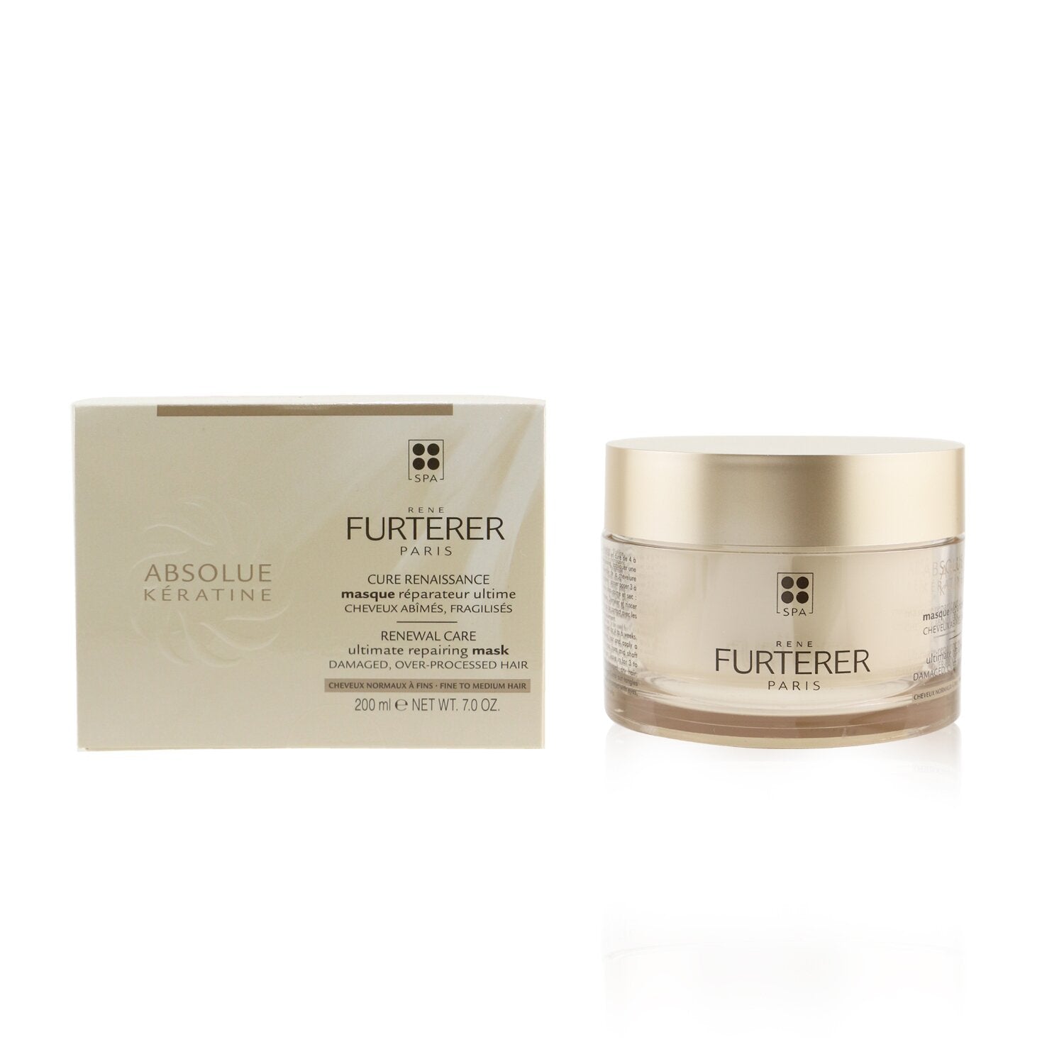 Rene Furterer Absolue Kčratine Renewal Care Ultimate Repairing Mask (Damaged, Ov