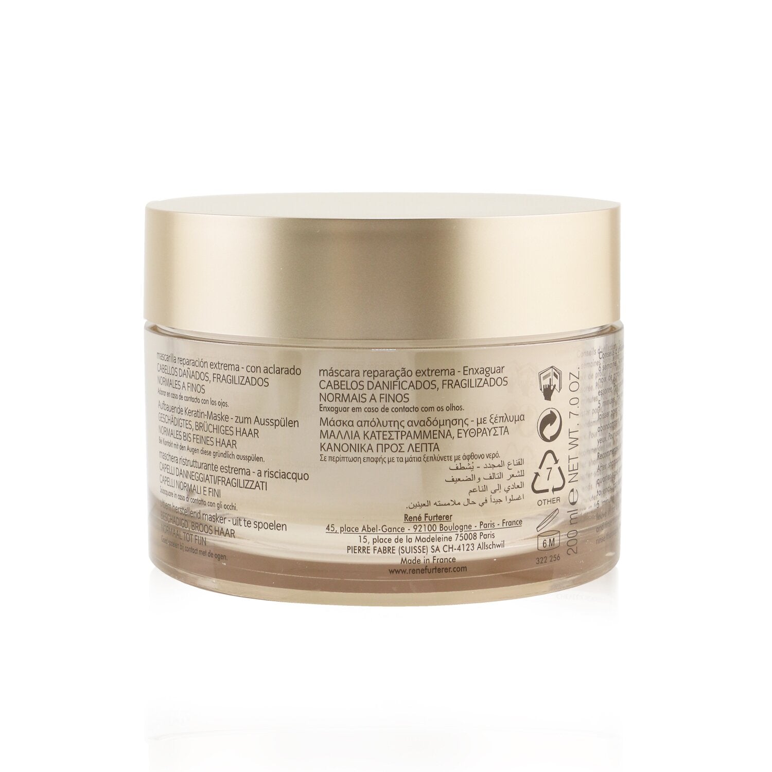 Rene Furterer Absolue Kčratine Renewal Care Ultimate Repairing Mask (Damaged, Ov