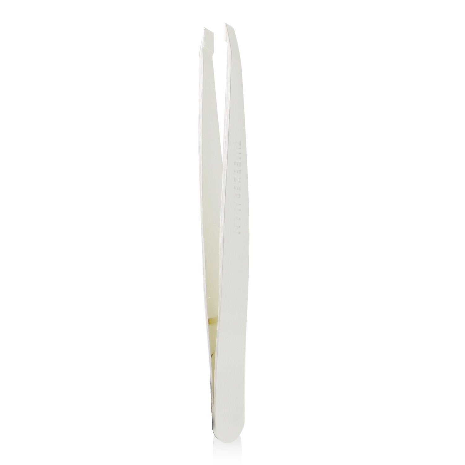 Tweezerman Slant Tweezer - Platinum Silver (Studio Collection) -
