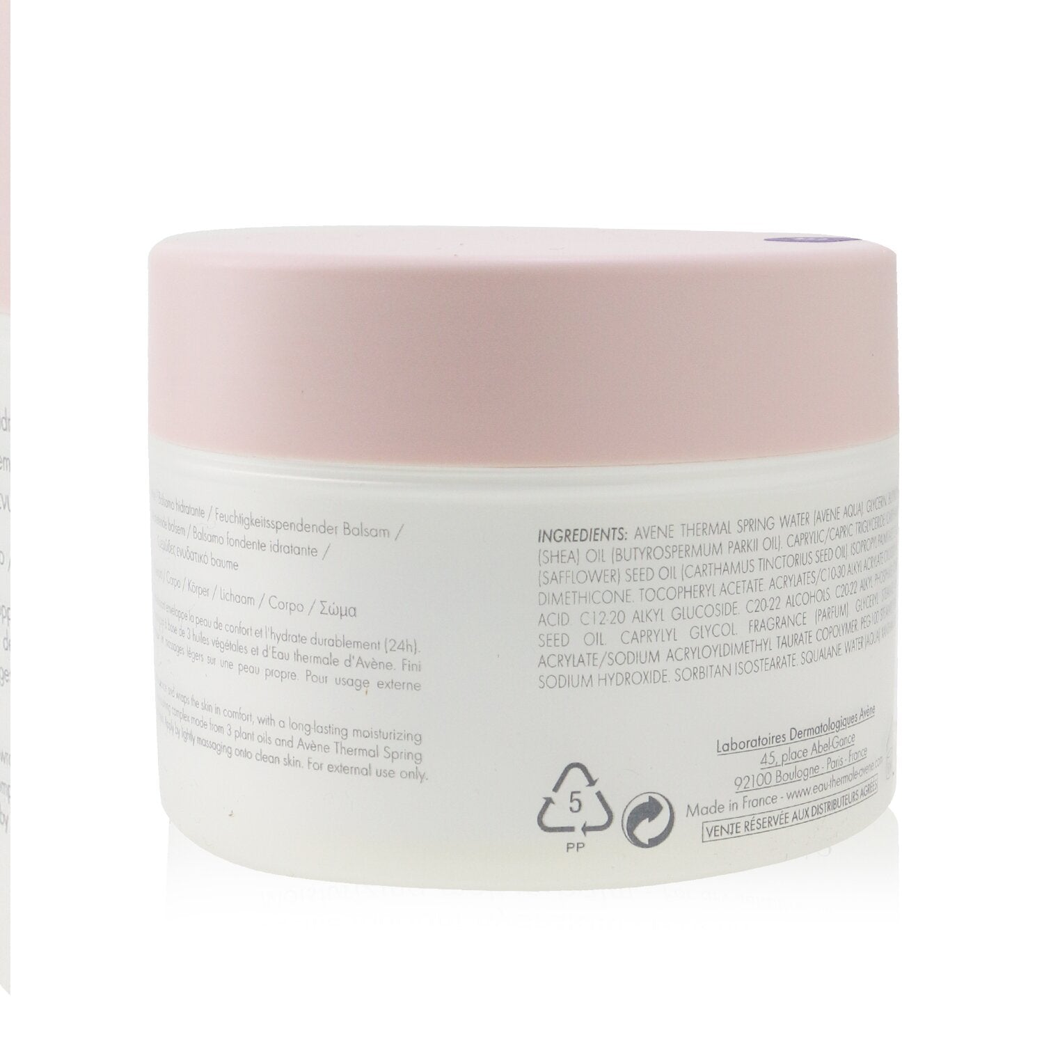 Avene Moisturizing Melt-in Balm For Body - For Dry Sensitive Skin 250ml/8.4oz